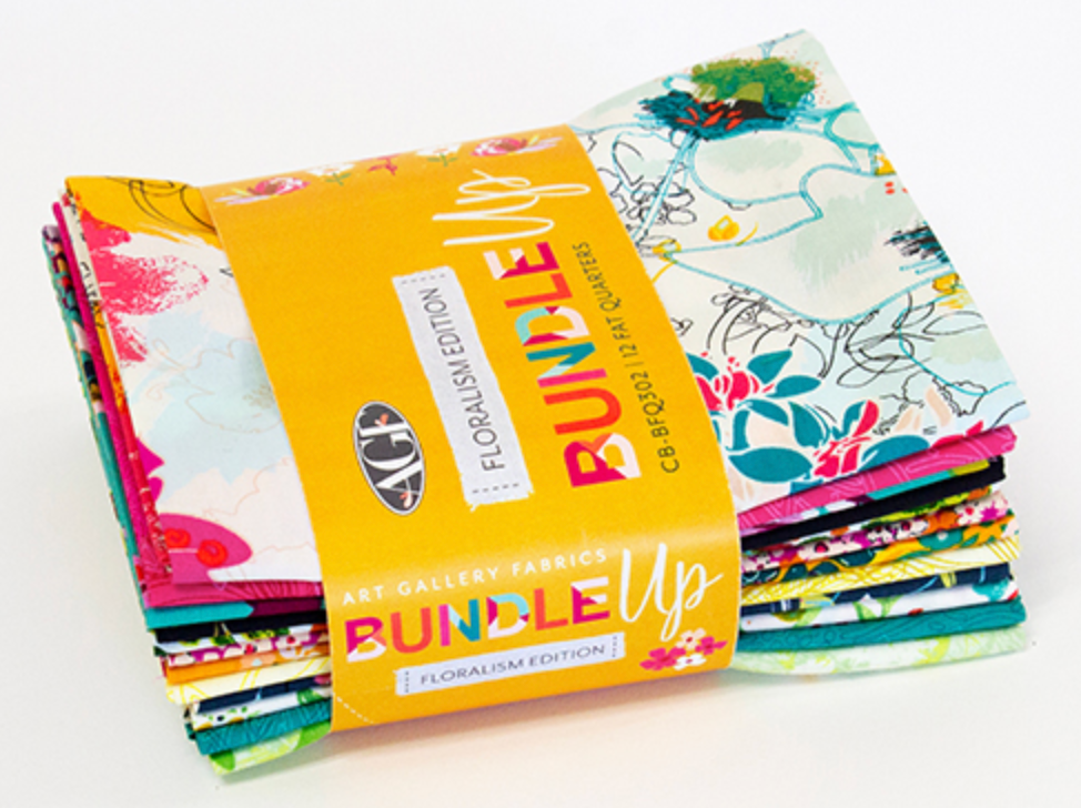 Floralism, 12 FQ Bundle - Easy Piecy Quilts