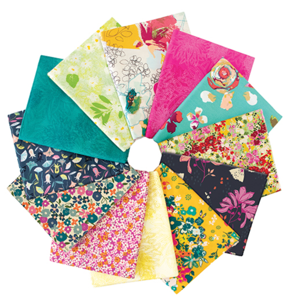 Floralism, 12 FQ Bundle - Easy Piecy Quilts