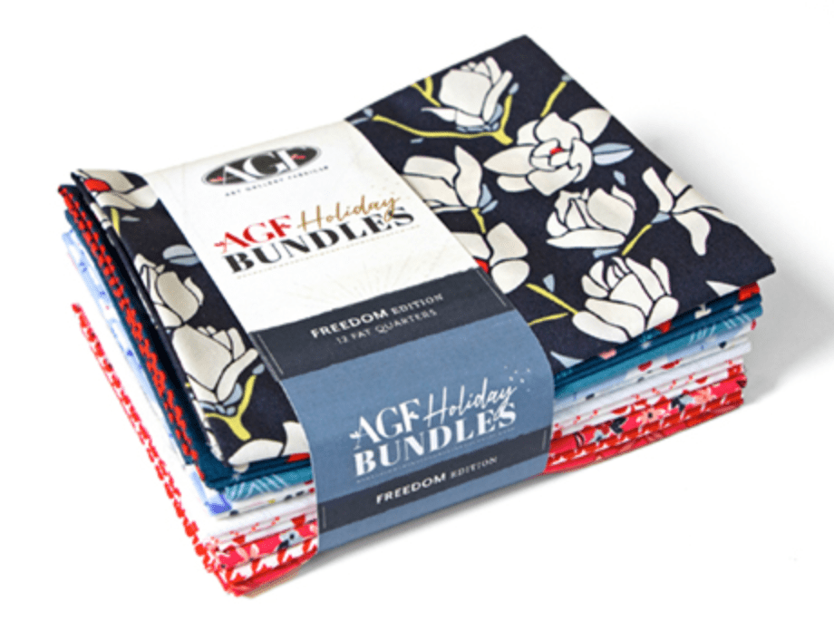 Freedom Edition 12 FQ Bundle - Art Gallery Fabrics - Easy Piecy Quilts