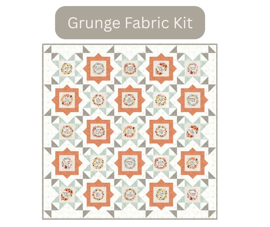 Fussy Frames Bible Verse Quilt Kit - Easy Piecy Quilts