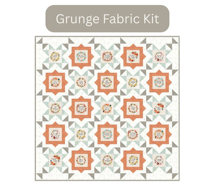 Fussy Frames Bible Verse Quilt Kit - Easy Piecy Quilts