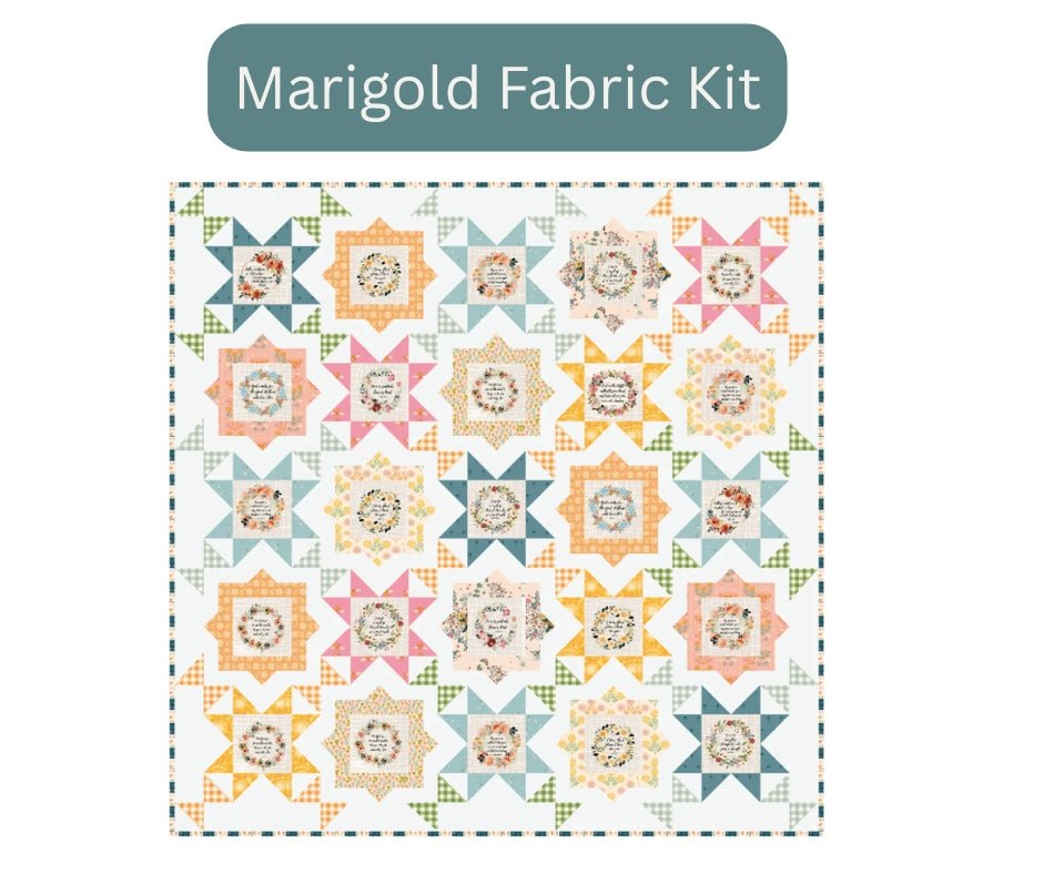 Fussy Frames Bible Verse Quilt Kit - Easy Piecy Quilts