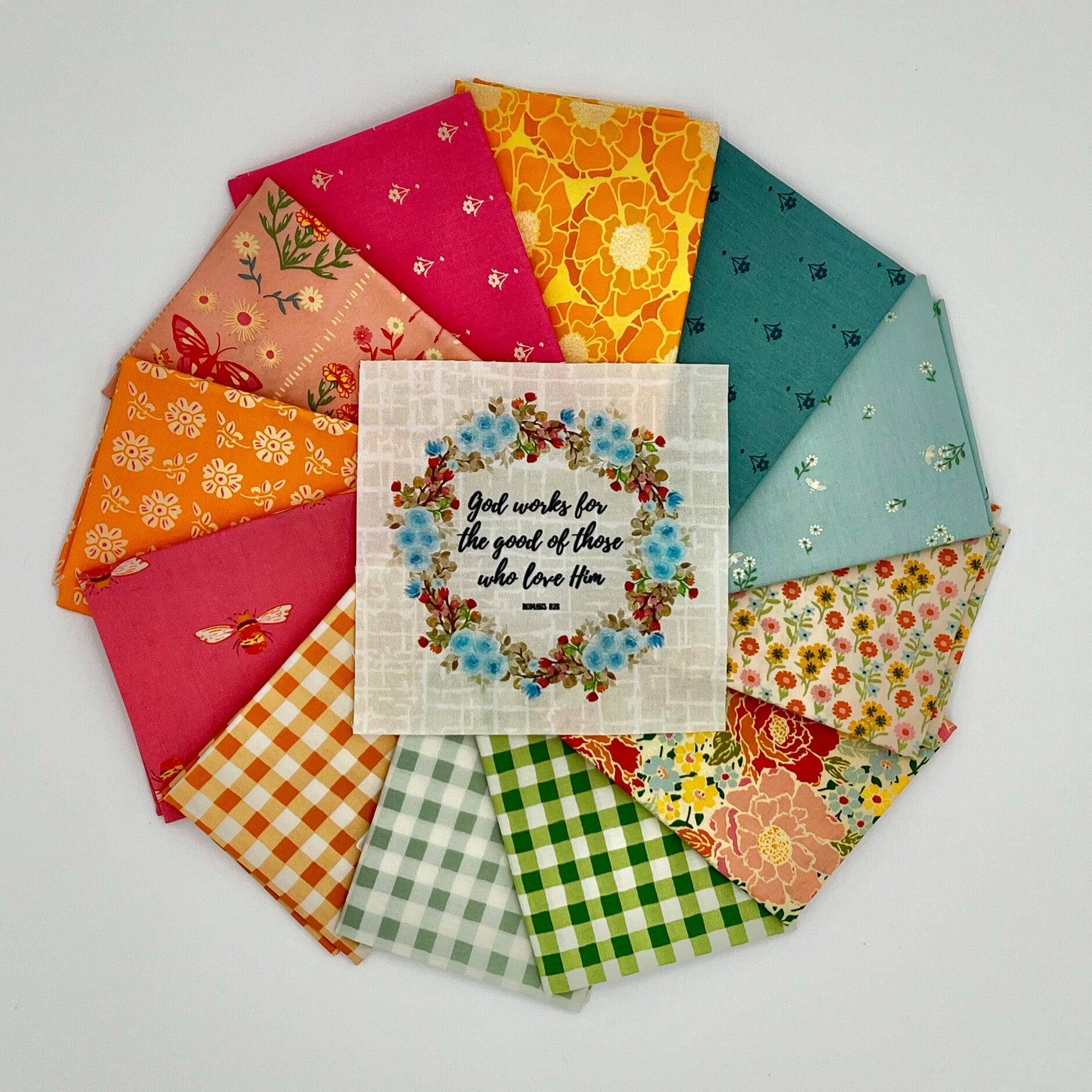 Fussy Frames Bible Verse Quilt Kit - Easy Piecy Quilts