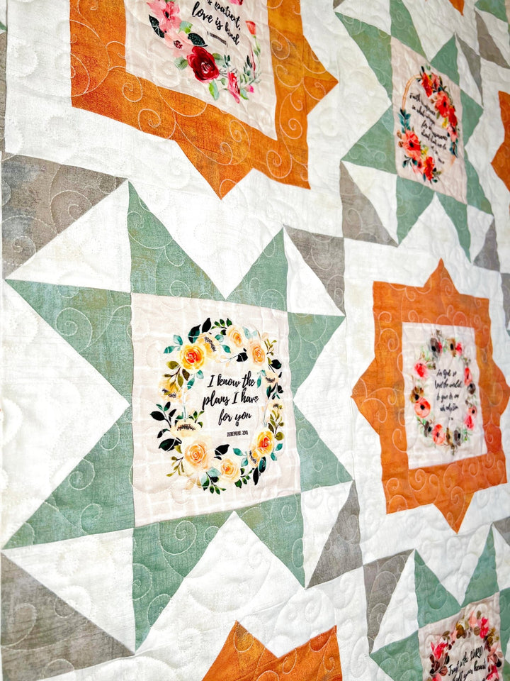 Fussy Frames Quilt Pattern - Easy Piecy Quilts