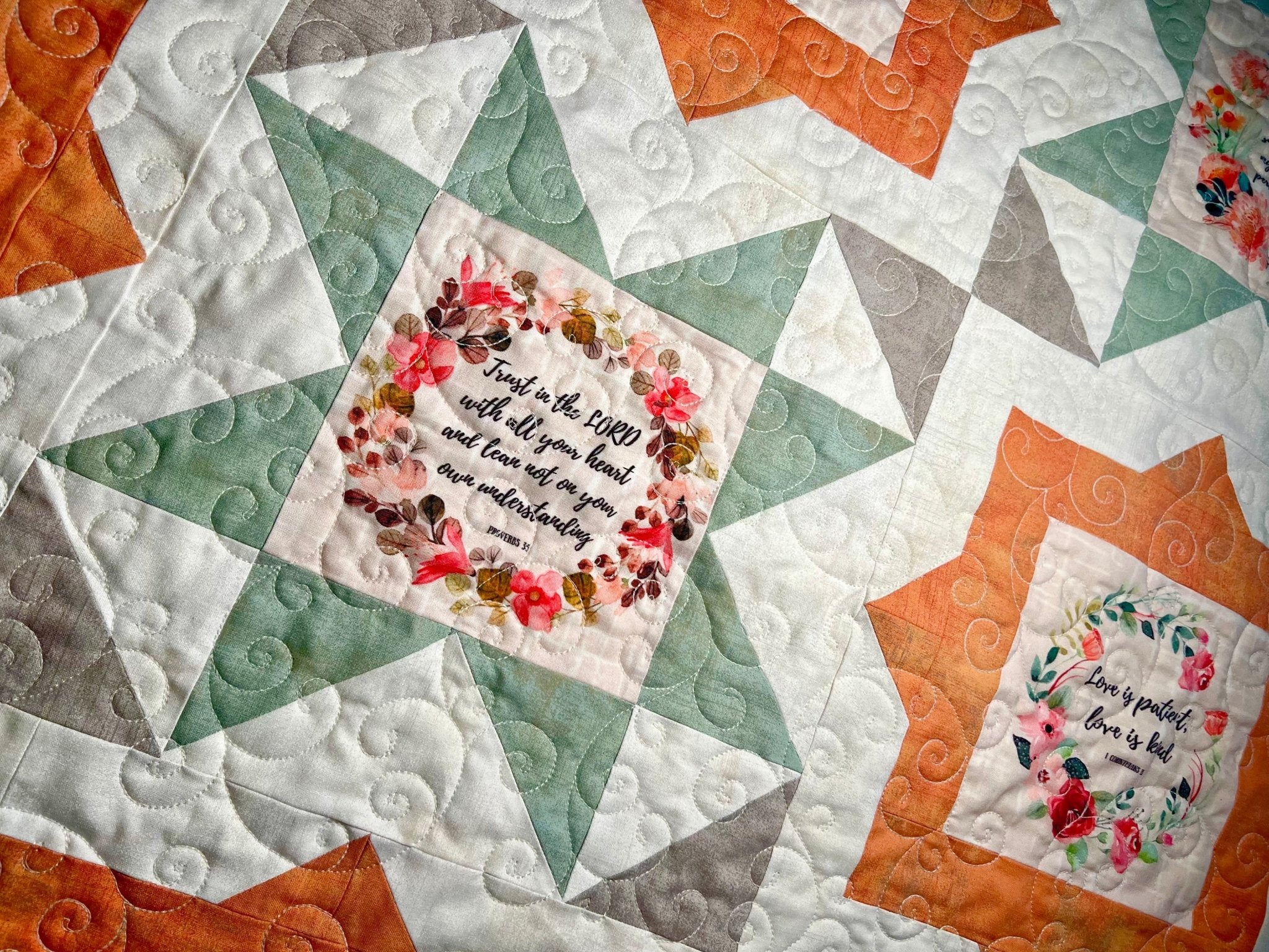 Fussy Frames Quilt Pattern - Easy Piecy Quilts