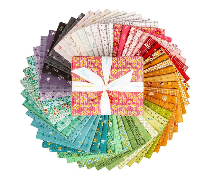 Gentler Times 10" Square, Layer Cake, Riley Blake - Easy Piecy Quilts