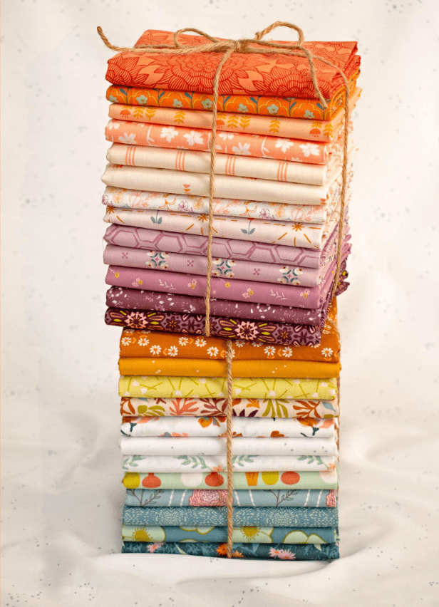 Geo Bloom Collection, 25 FQ Bundle - Easy Piecy Quilts