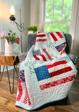 Load image into Gallery viewer, God and Country Quilt Kit - Easy Piecy Quilts
