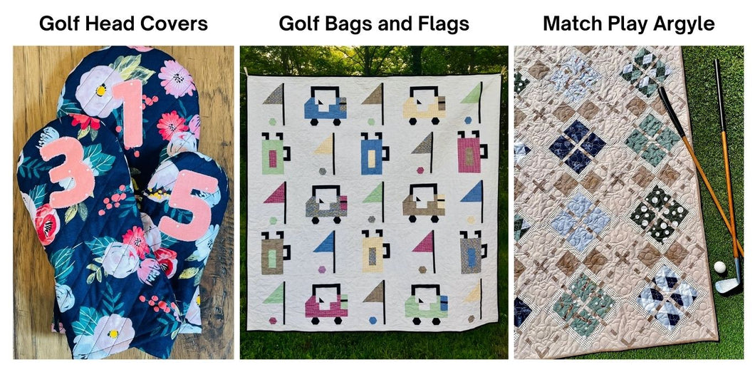 Golf Pattern Bundle - Easy Piecy Quilts