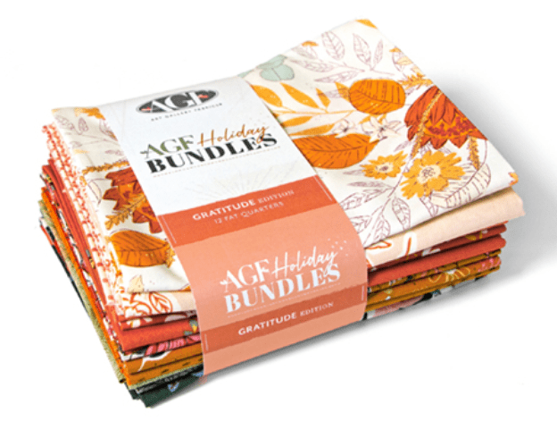 Gratitude Collection, 12 FQ Bundle - Easy Piecy Quilts