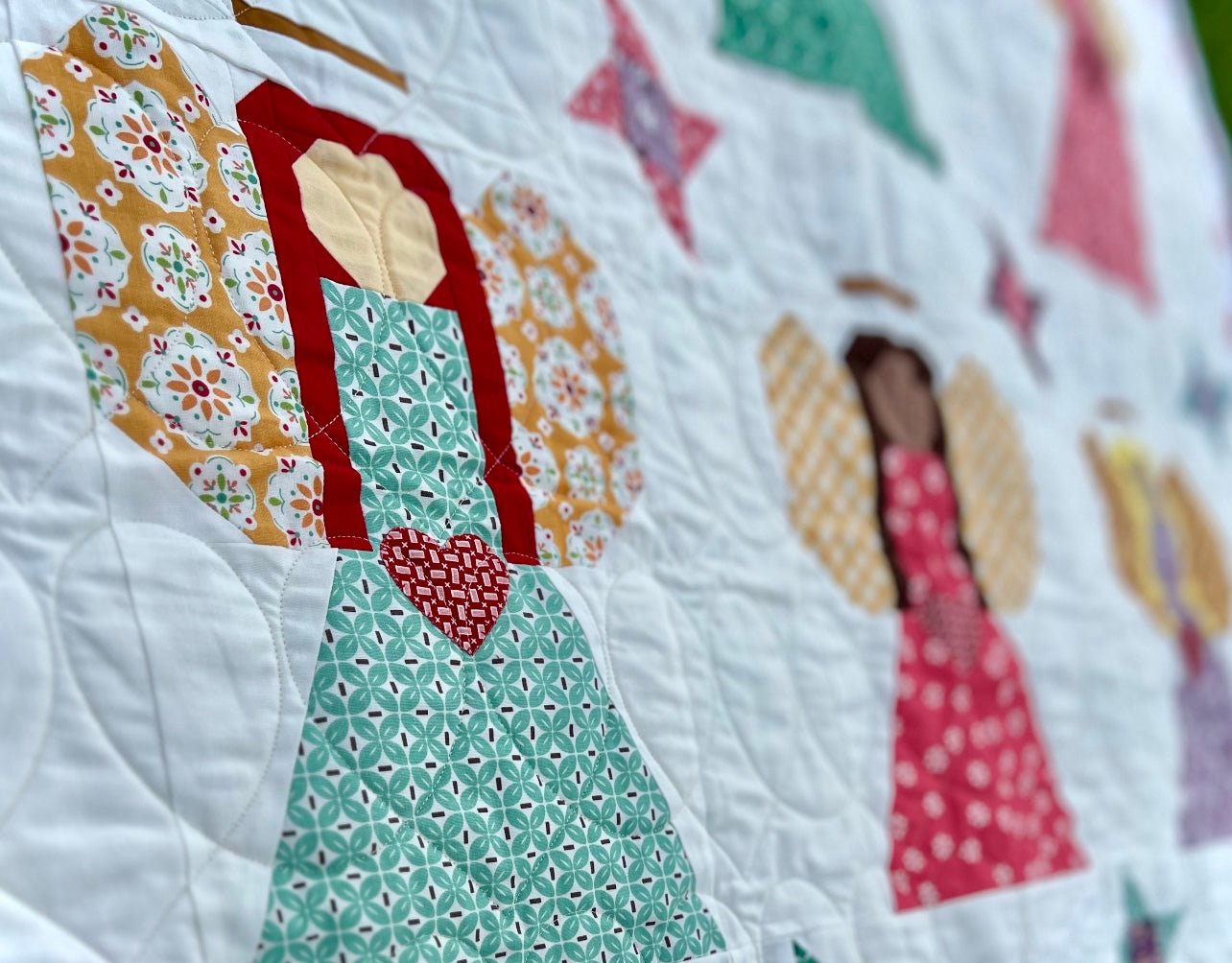 Guardian Angels Quilt Pattern - Easy Piecy Quilts