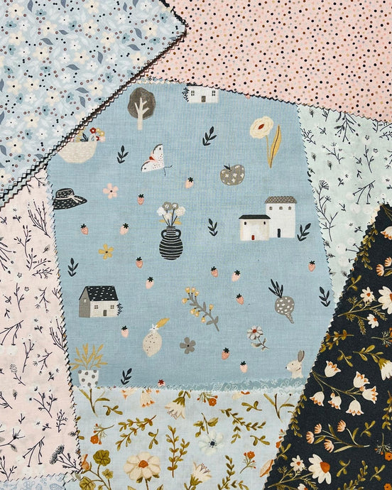 House and Home Fabric Collection by Poppie Cotton - Easy Piecy Quilts