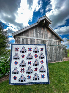 American Heartland Quilt Pattern - PAPER PRINT VERSION