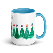 Load image into Gallery viewer, Joyful Christmas Tree Quilter&#39;s Mug - Easy Piecy Quilts
