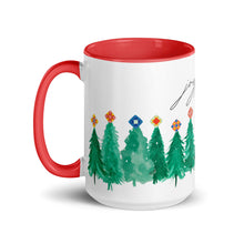 Load image into Gallery viewer, Joyful Christmas Tree Quilter&#39;s Mug - Easy Piecy Quilts
