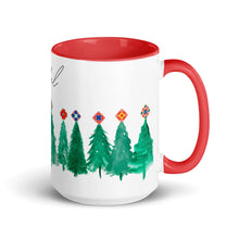 Load image into Gallery viewer, Joyful Christmas Tree Quilter&#39;s Mug - Easy Piecy Quilts
