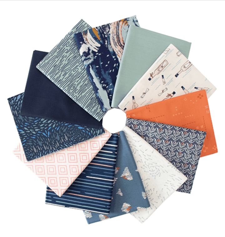 Lakehouse Collection, 12 FQ Bundle - Easy Piecy Quilts