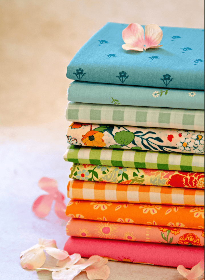 Marigold 18 Piece Fat Quarter Bundle - Easy Piecy Quilts