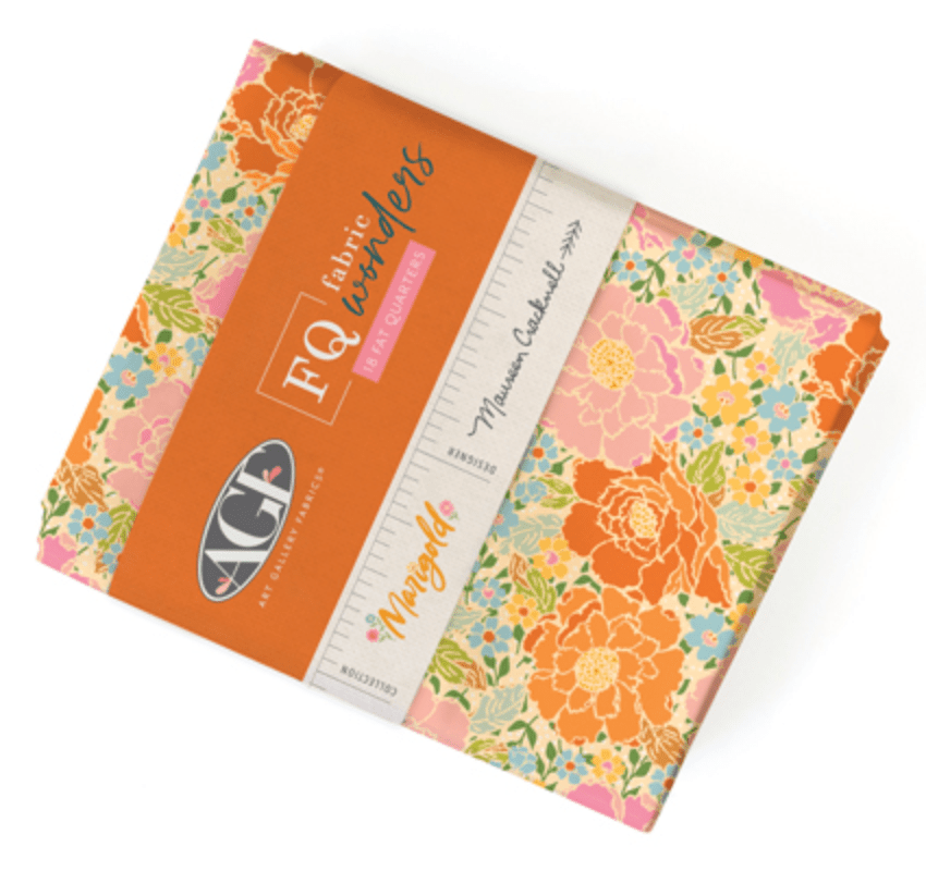 Marigold 18 Piece Fat Quarter Bundle - Easy Piecy Quilts