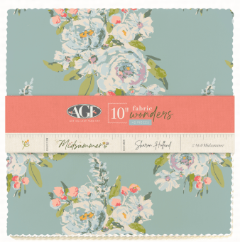 Midsummer Collection, 10" Squares - Easy Piecy Quilts