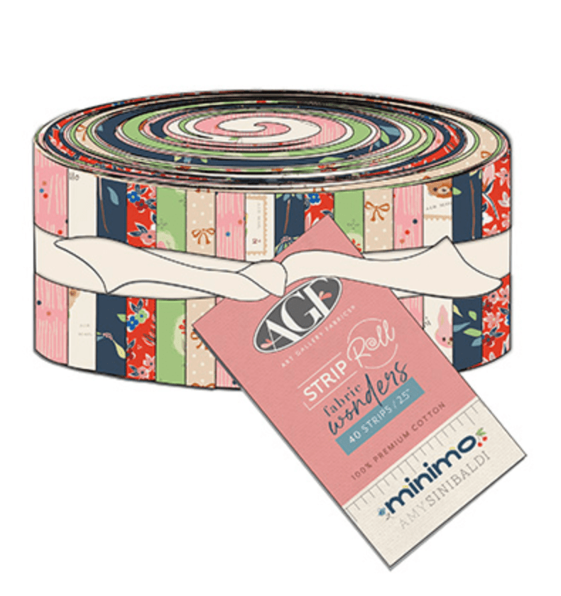 Minimo Collection, 2 1/2" Strips - Easy Piecy Quilts