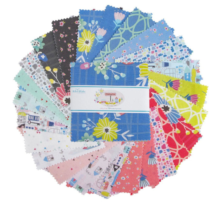 Mulberry Lane Fabric Collection by Riley Blake - Easy Piecy Quilts