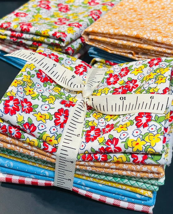 Mystery Assortment of Riley Blake Fabrics - Half Yard Cuts - Easy Piecy Quilts