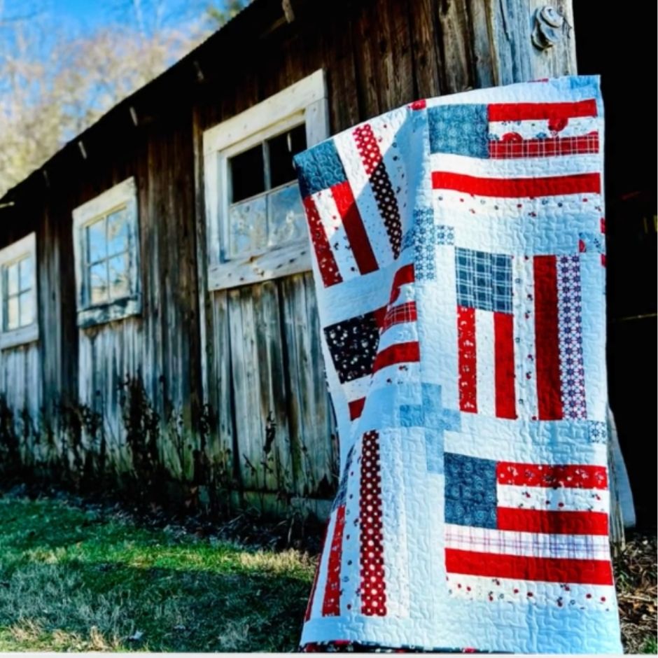 Patriotic Quilt Pattern Bundle - Easy Piecy Quilts