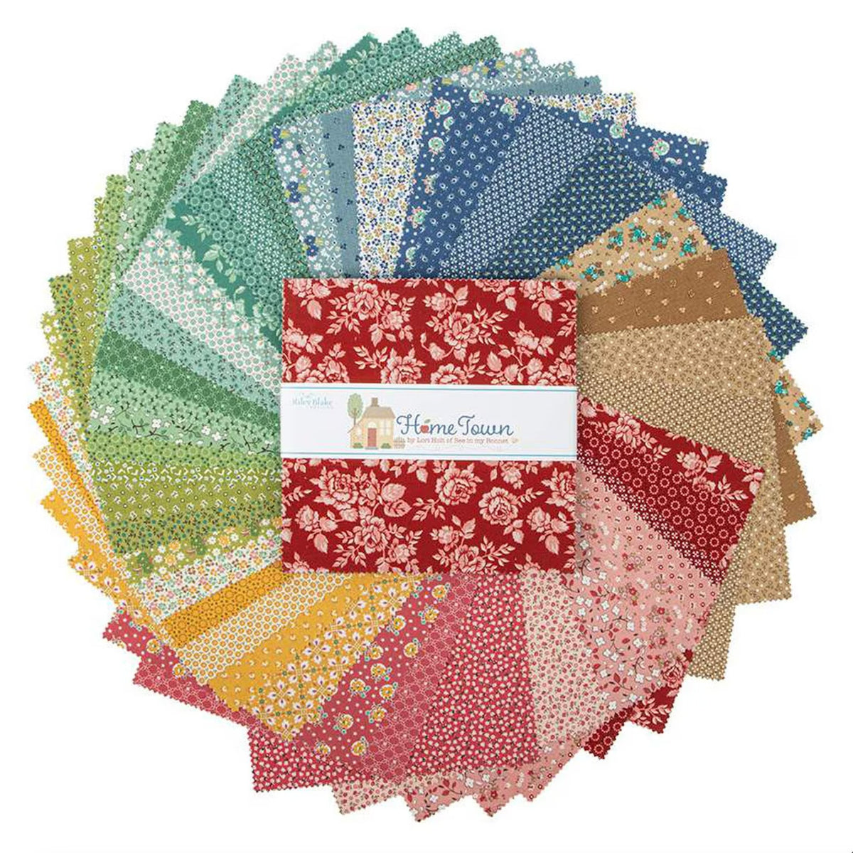 "Perfect Peaces" Quilt Pattern PDF - Includes Crib, Throw & Queen Sizes, Layer Cake Friendly 2 thumbnail image