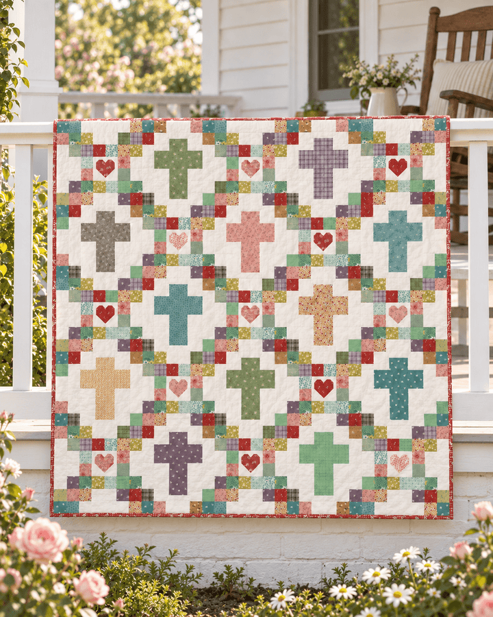 Perfect Peaces Quilt Kit - Easy Piecy Quilts
