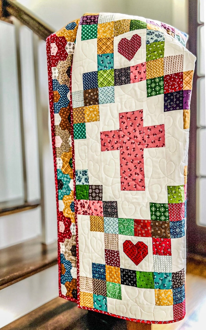 Perfect Peaces Quilt Pattern - Easy Piecy Quilts