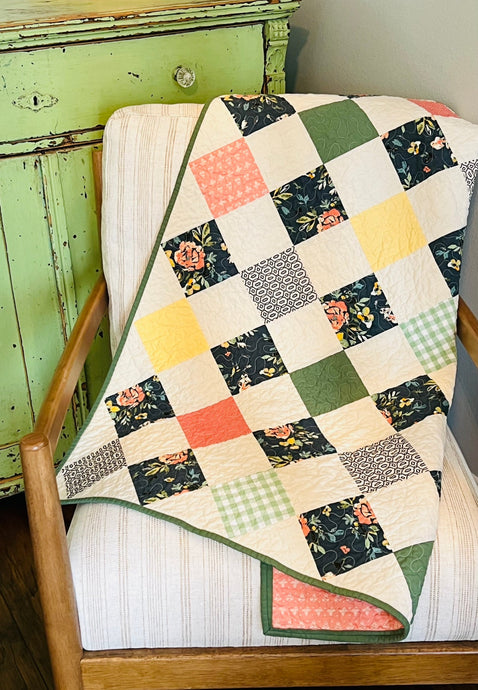 Perfectly Charming Quilt Pattern - Easy Piecy Quilts