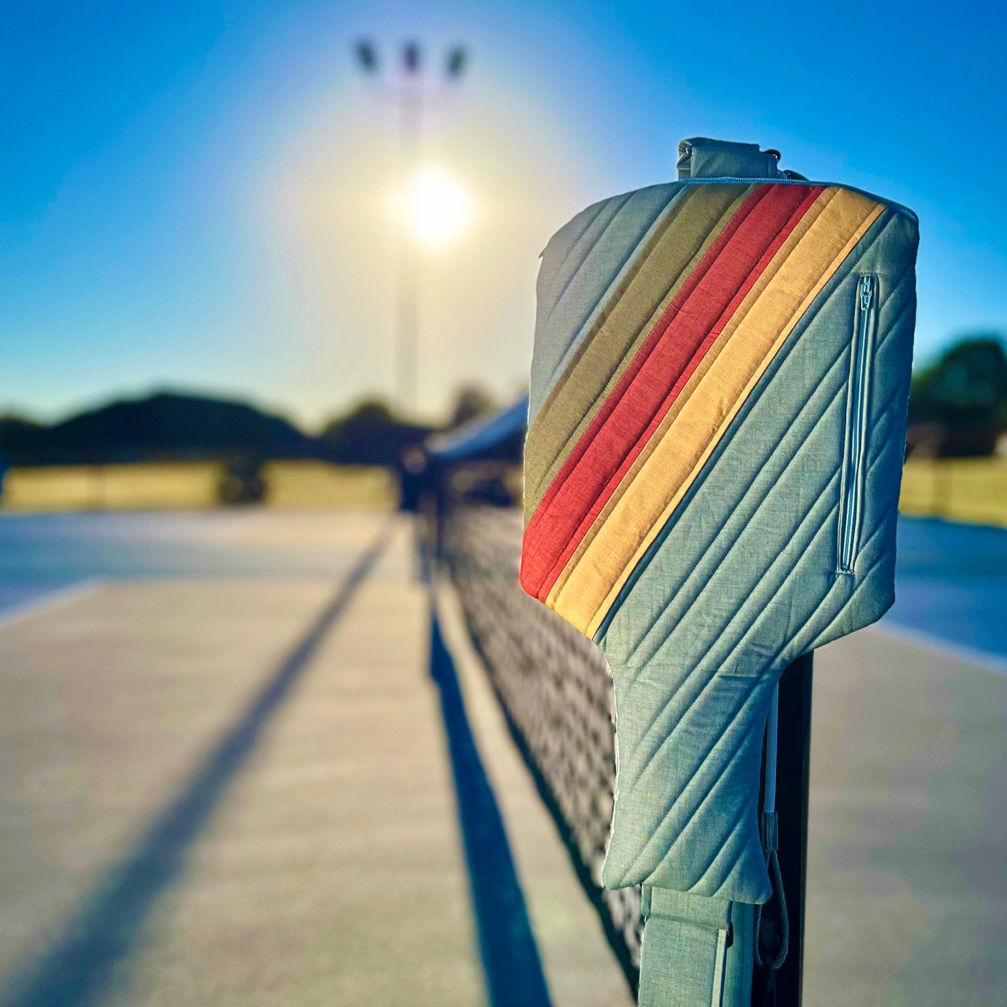 Pickleball Paddle Bag Pattern with Strap - Easy Piecy Quilts