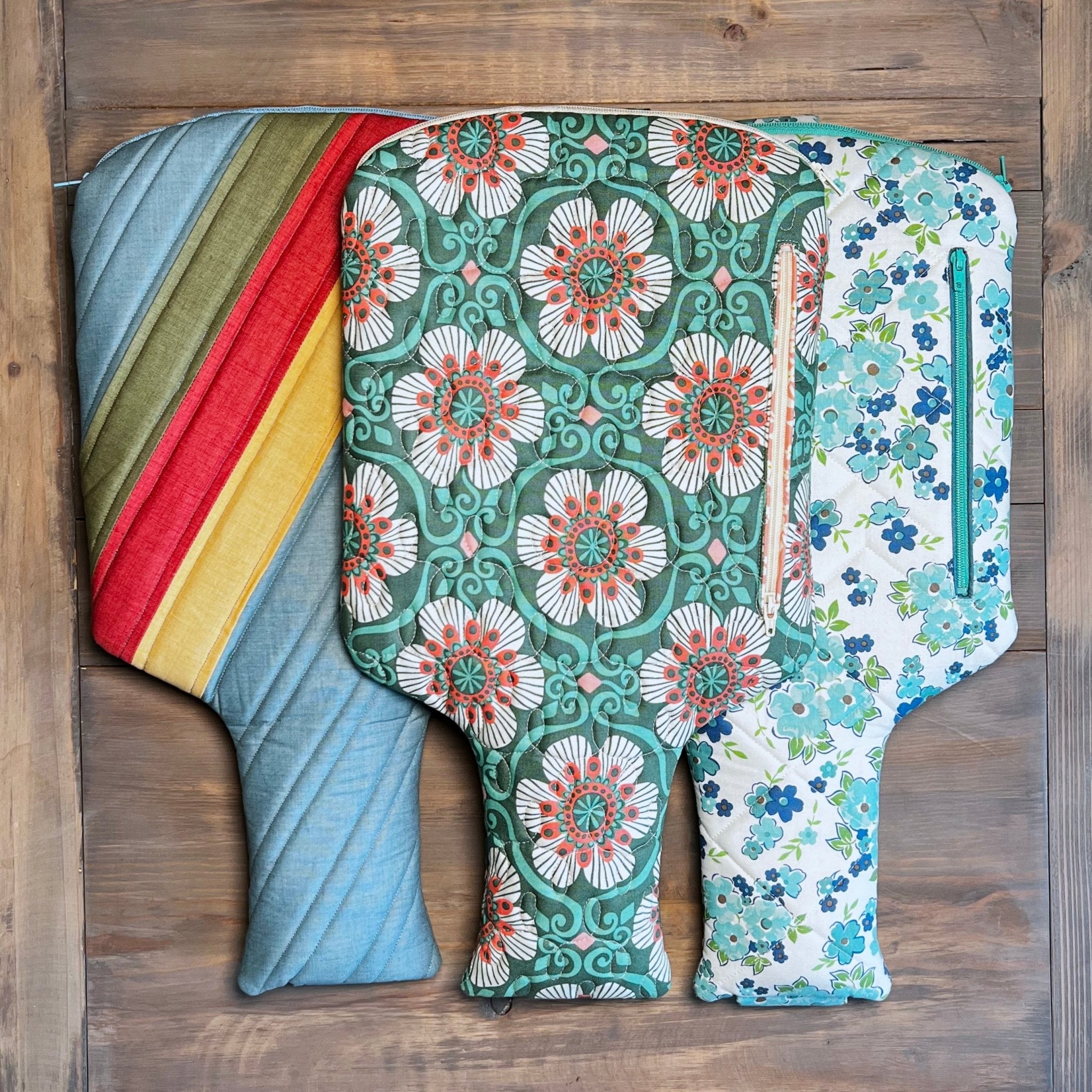 Pickleball Paddle Bag Pattern with Strap - Easy Piecy Quilts