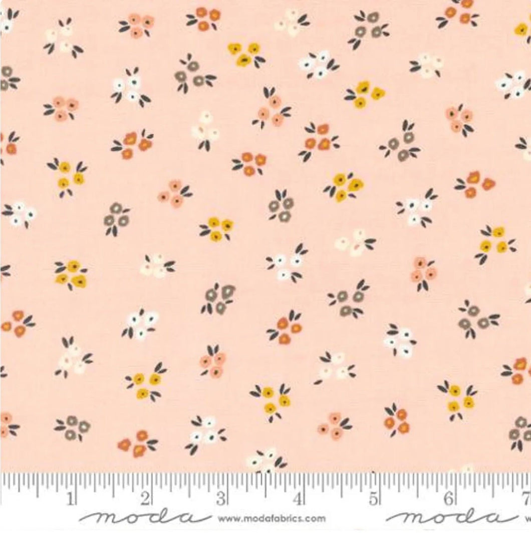 Pink Floral, Dawn on the Prairie Collection, Moda - Easy Piecy Quilts