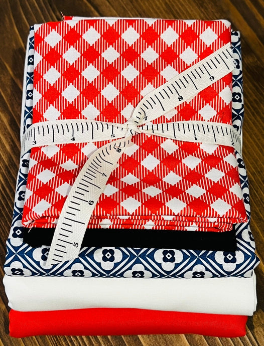 Poppy Fabric Quilt Kit - Easy Piecy Quilts
