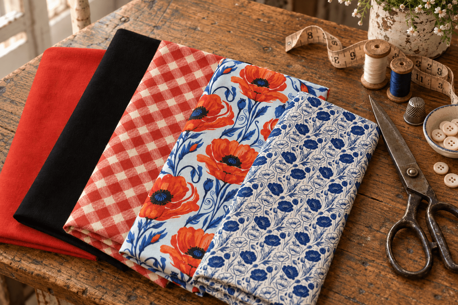 Poppy Quilt Kit - Easy Piecy Quilts