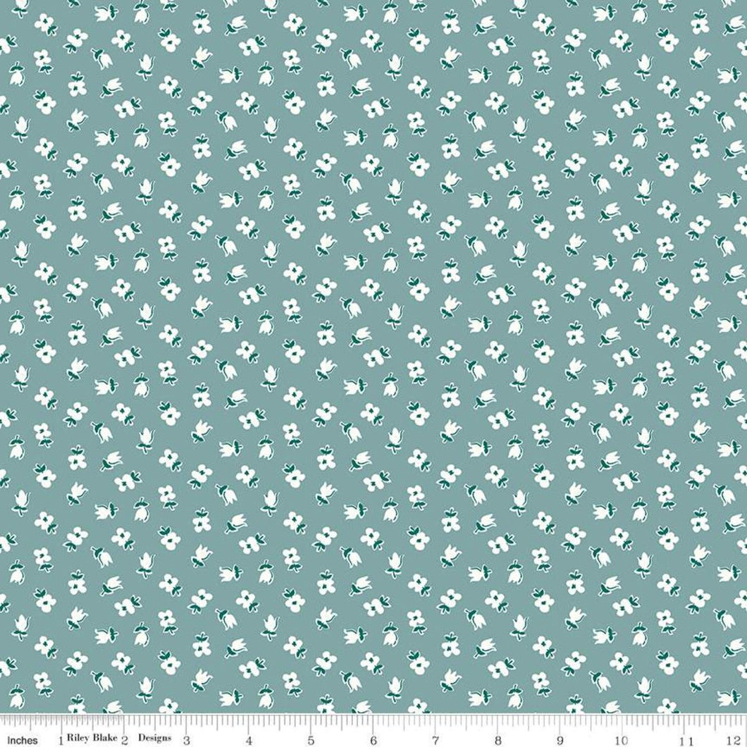 Prairie Collection Fabric, Lori Holt, Riley Blake - Cottage - Easy Piecy Quilts