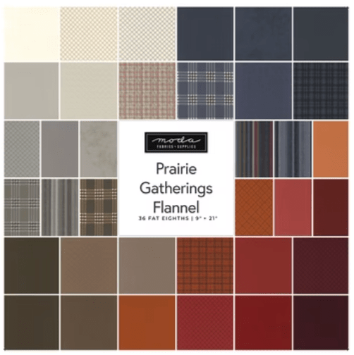 Prairie Gatherings Flannels - 36 FQ Bundle - Easy Piecy Quilts