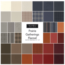 Load image into Gallery viewer, Prairie Gatherings Flannels - 36 FQ Bundle - Easy Piecy Quilts
