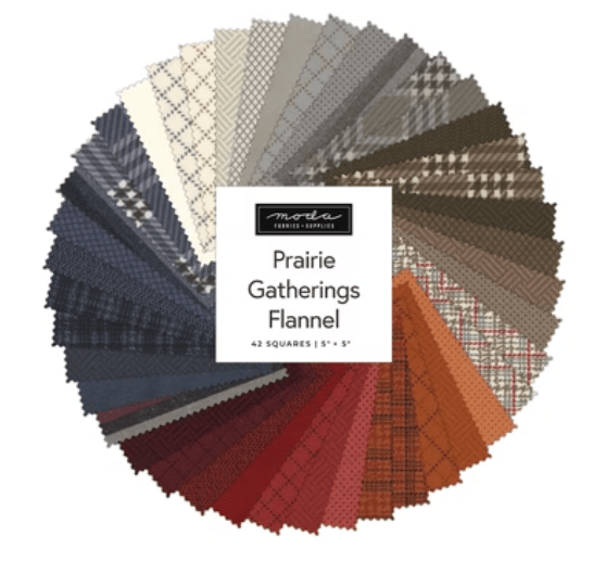 Prairie Gatherings Flannels - 36 FQ Bundle - Easy Piecy Quilts