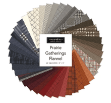 Load image into Gallery viewer, Prairie Gatherings Flannels - 36 FQ Bundle - Easy Piecy Quilts
