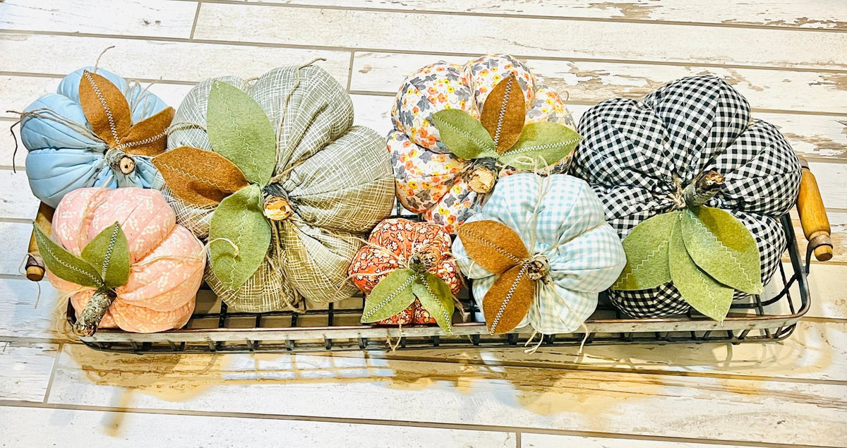 Quilted Pumpkins and Topiary Pattern - Print Paper Version – Easy Piecy ...