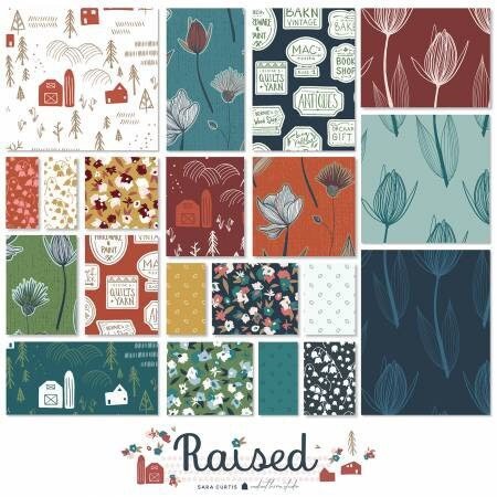 Raised Fabric Pattern by Sara Curtis, Radiant Home Studio - Easy Piecy Quilts