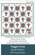Load image into Gallery viewer, Rugged Cross Quilt Pattern - Easy Piecy Quilts
