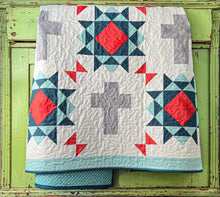 Load image into Gallery viewer, Rugged Cross Quilt Pattern Kit - Easy Piecy Quilts
