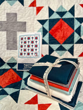 Load image into Gallery viewer, Rugged Cross Quilt Pattern Kit - Easy Piecy Quilts
