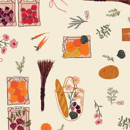 Season and Spice - Fat Quarters by Art Gallery Fabrics - Easy Piecy Quilts