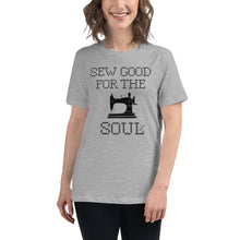 Load image into Gallery viewer, &quot;Sew Good For the Soul&quot; T-shirt, Light Colors - Easy Piecy Quilts
