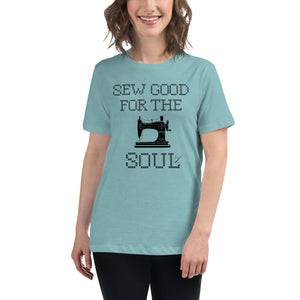 "Sew Good For the Soul" T-shirt, Light Colors - Easy Piecy Quilts